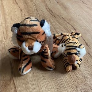 Tiger beanie stuff animal set